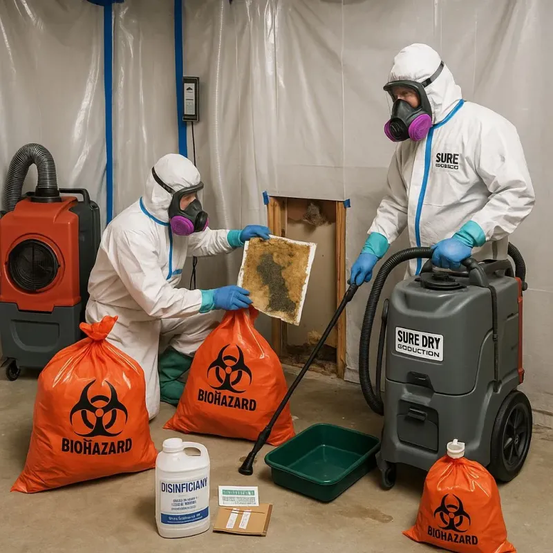 Contaminated Water Handling Protocols process in Booker, TX